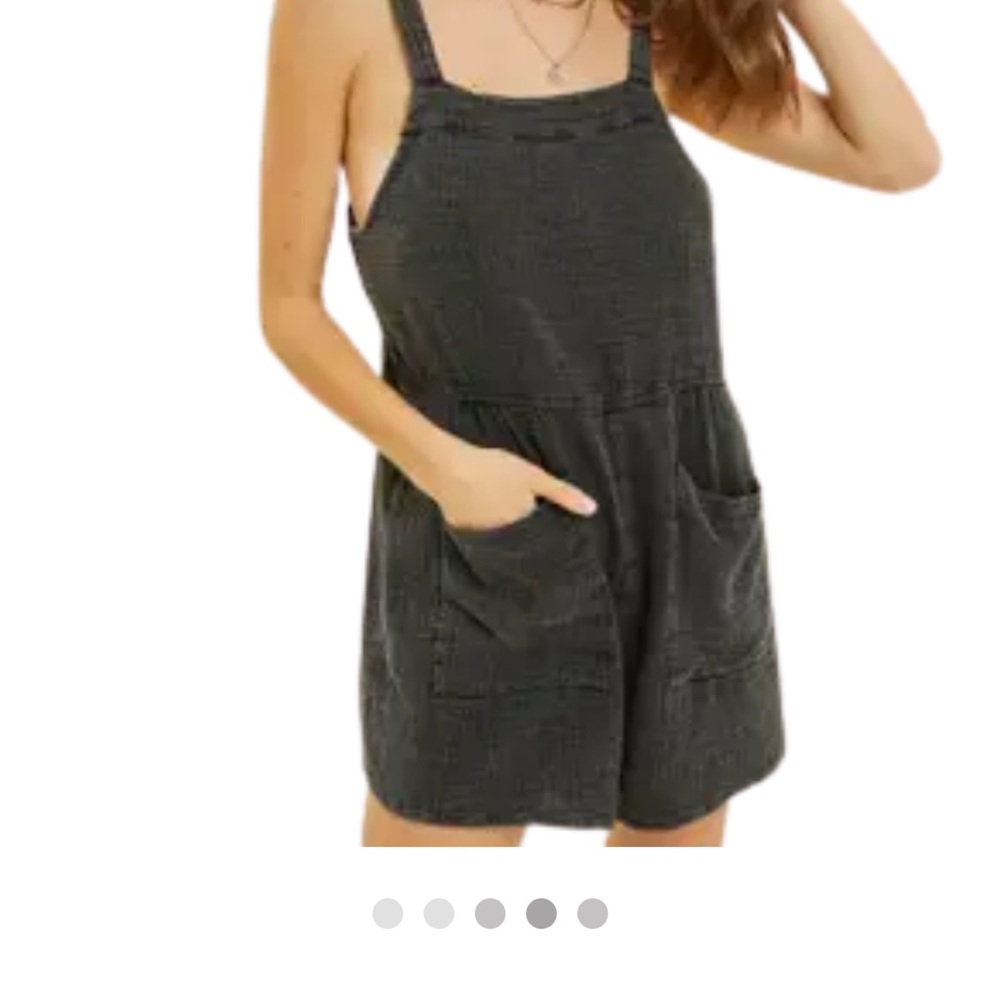 Black Sleeveless Gauze jumpsuit